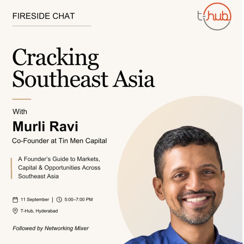 Cover Image for Fireside chat with Murli Ravi: Cracking Southeast Asia Market