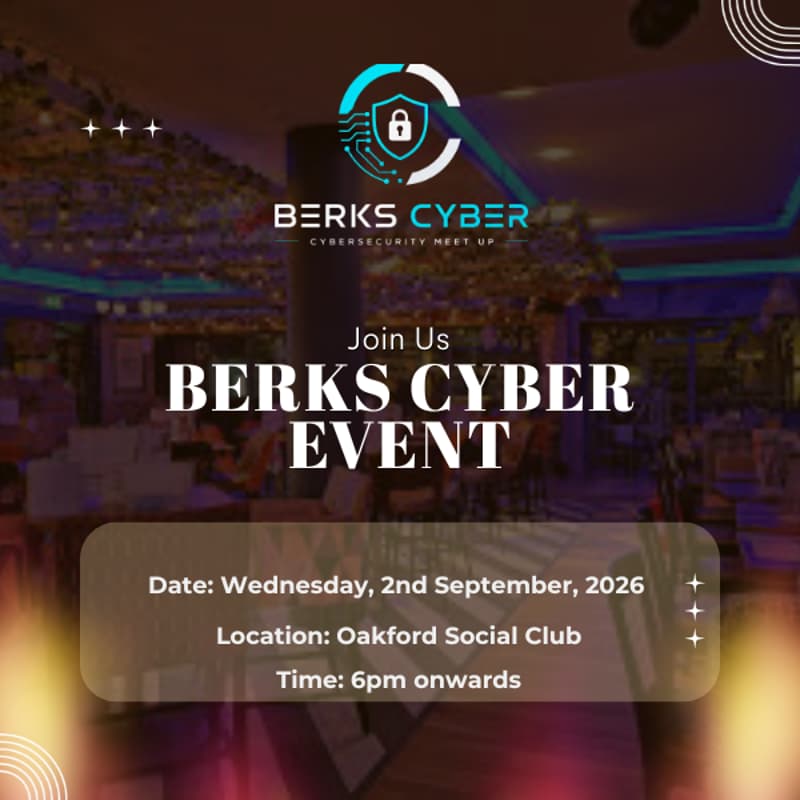 Cover Image for Berks Cyber Social - September 2026
