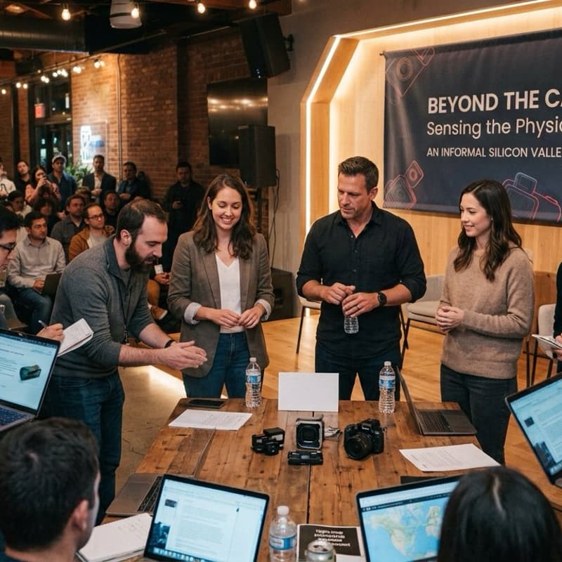 Cover Image for Beyond Cameras : An Informal Silicon Valley Discussion On Sensing The Physical World