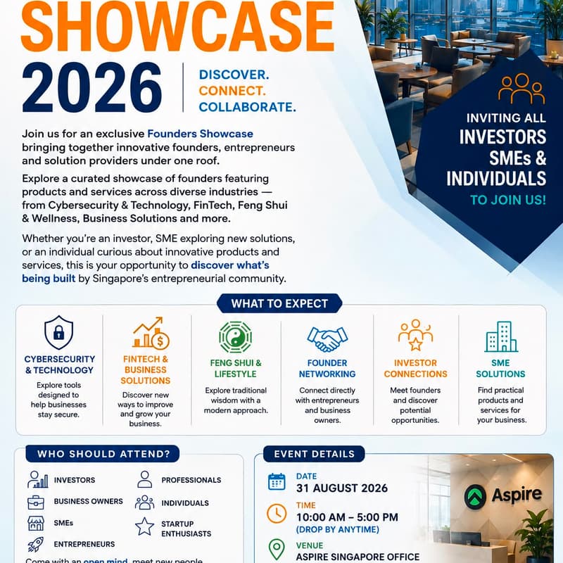 Cover Image for π FOUNDERS SHOWCASE 2026