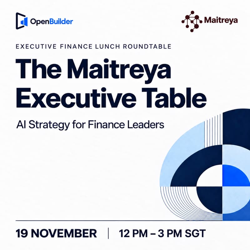 Cover Image for The Maitreya Finance Executive Lunch Roundtable