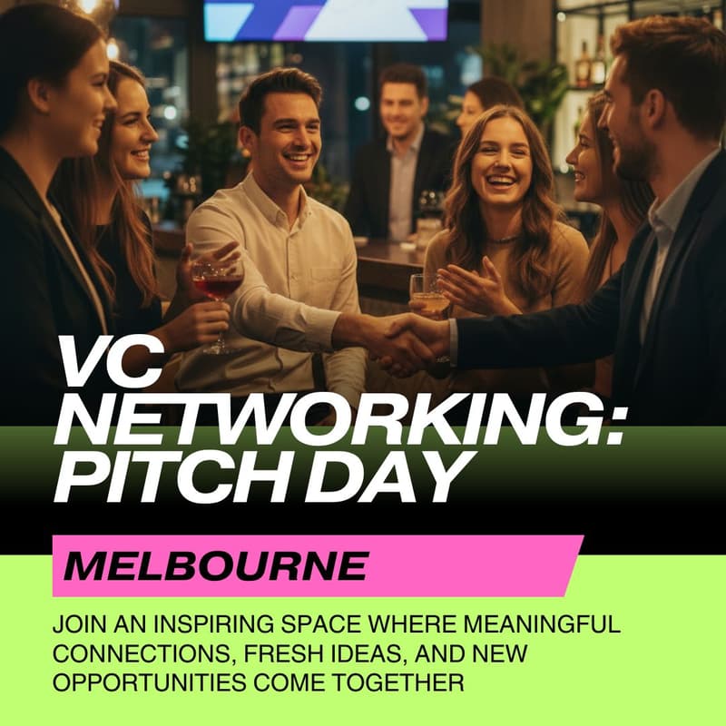 Cover Image for VC Networking: Pitch Day — Melbourne