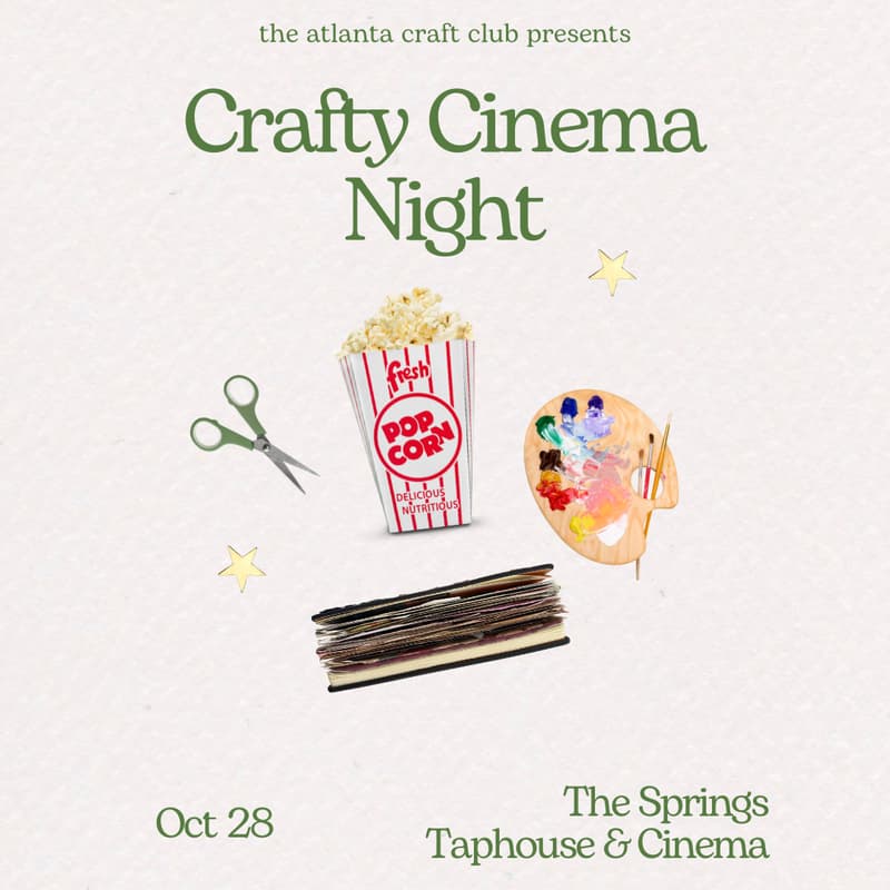 Cover Image for Crafty Cinema Night