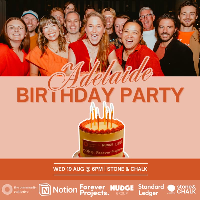 Cover Image for π΅ Adelaide Birthday Party