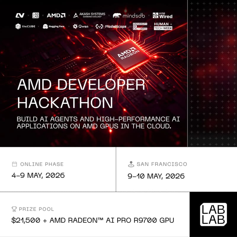 Cover Image for AMD Developer Hackathon - San Francisco
