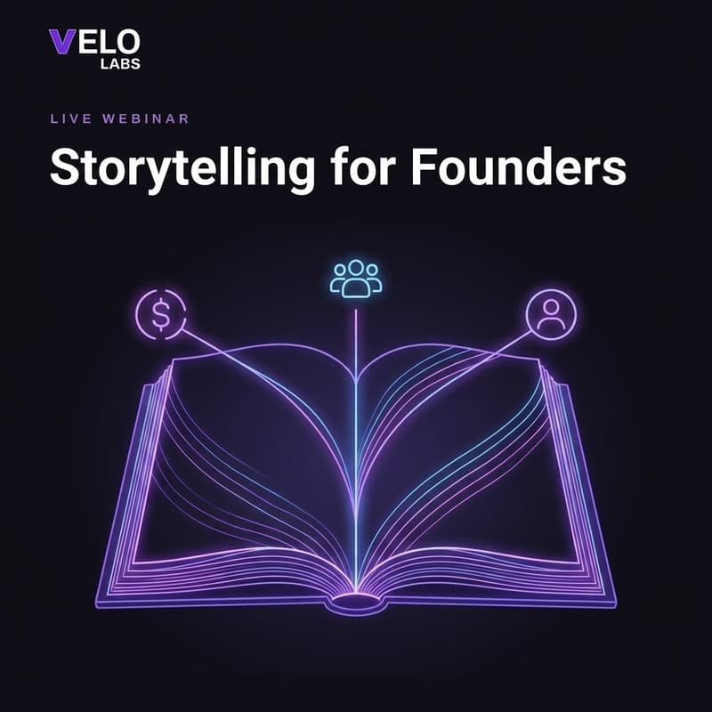 Cover Image for Storytelling for Founders - איך הופכים חזון לסיפור שמשקיעים, לקוחות והצוות רוצים להיות חלק ממנו
