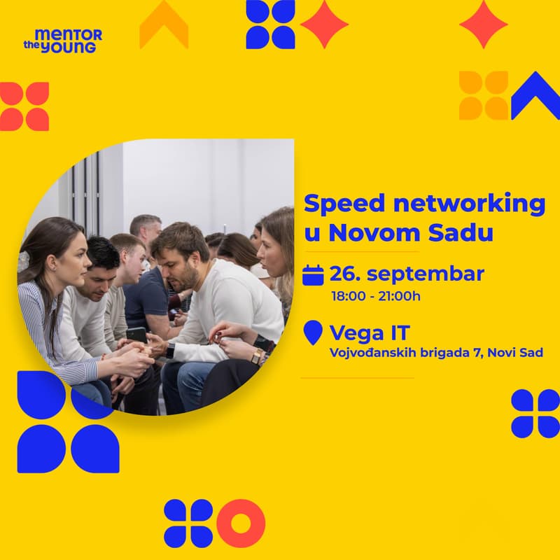 Cover Image for Speed networking u Novom Sadu [Mentor The Young]