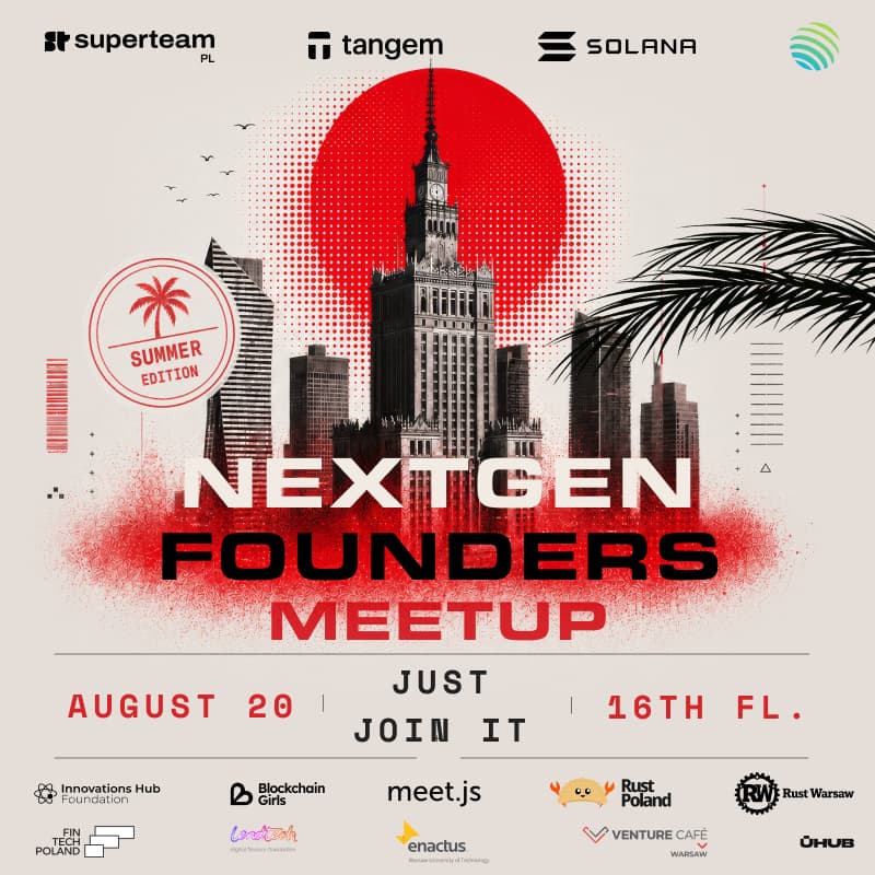 Cover Image for NextGen Founders Meetup Warszawa