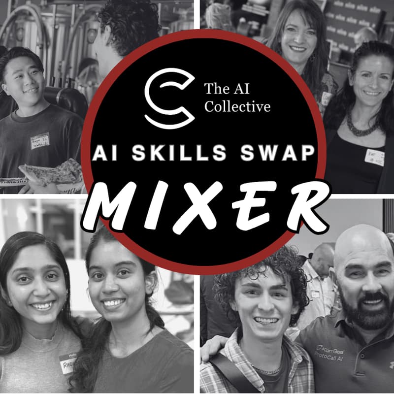 Cover Image for AI Skill Swap Mixer: Learn, Share & Network (w/ The AI Collective)