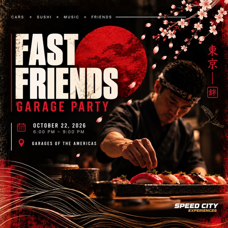 Cover Image for FAST FRIENDS GARAGE PARTY