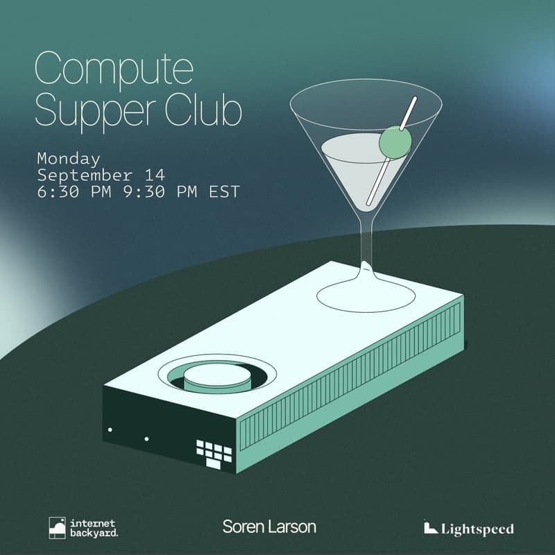 Cover Image for Supper Club: Compute NYC