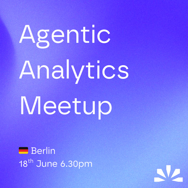 Cover Image for Agentic analytics meetup Berlin