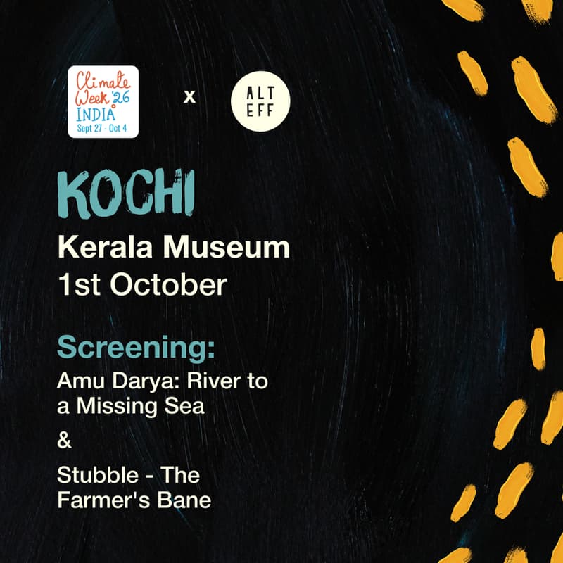 Cover Image for ALT EFF Film Club at Kerala Museum x Climate Week India