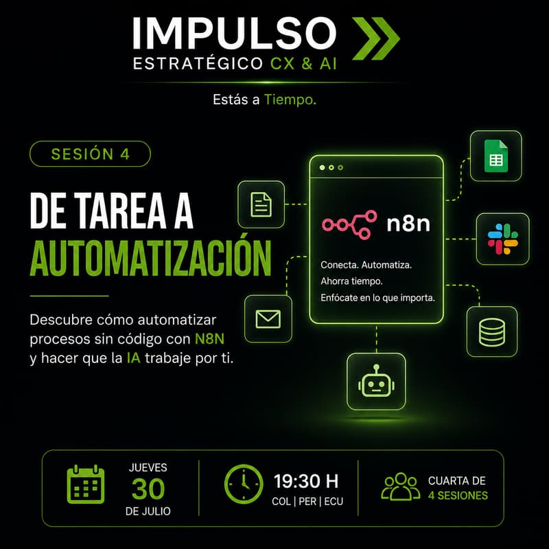 Cover Image for Estás a Tiempo: De tarea a automatización