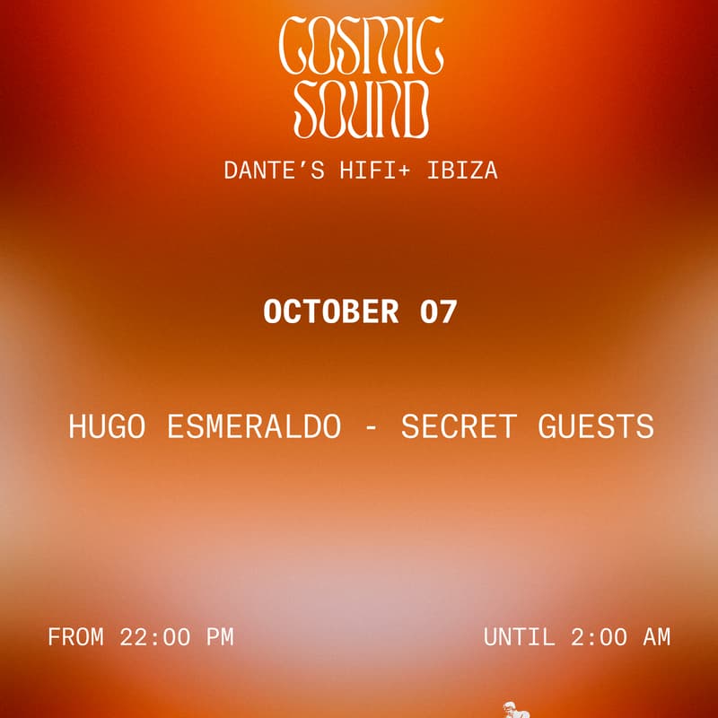 Cover Image for Dante's Hifi presents: A night by Cosmic Sounds