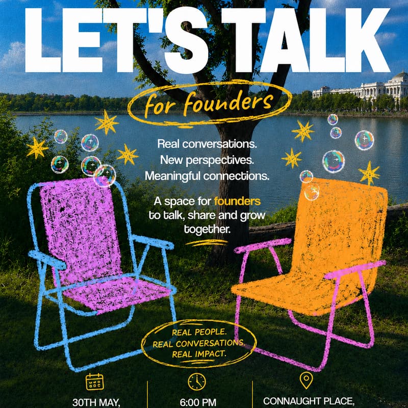 Cover Image for Let’s Talk for Founders