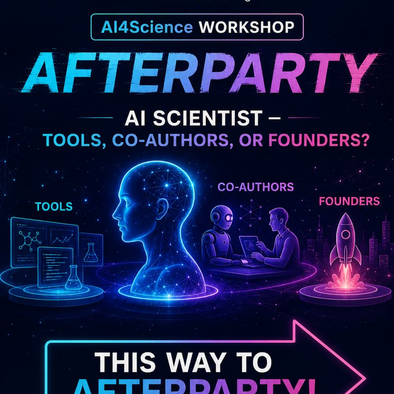 Cover Image for AI4Science @ ICML Afterparty