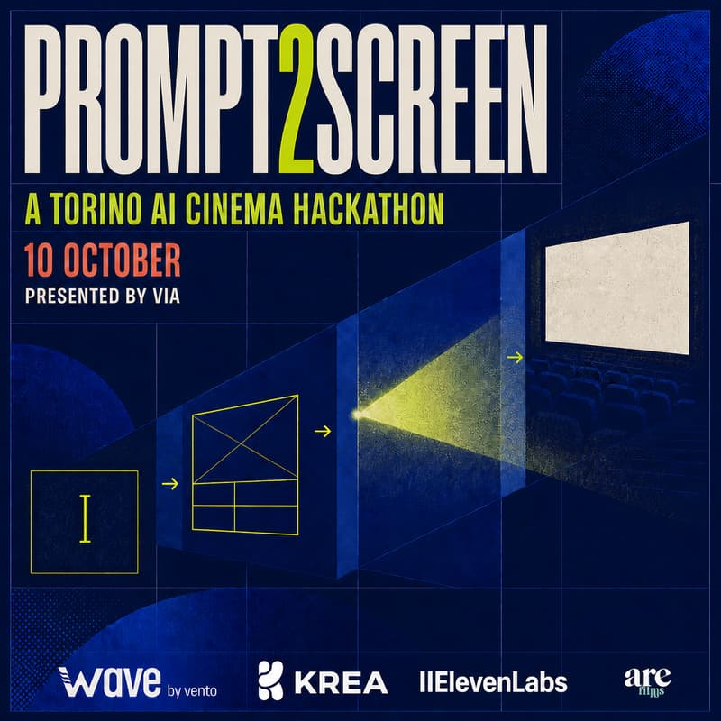 Cover Image for Prompt2Screen - AI Cinema Hackaton by VIA