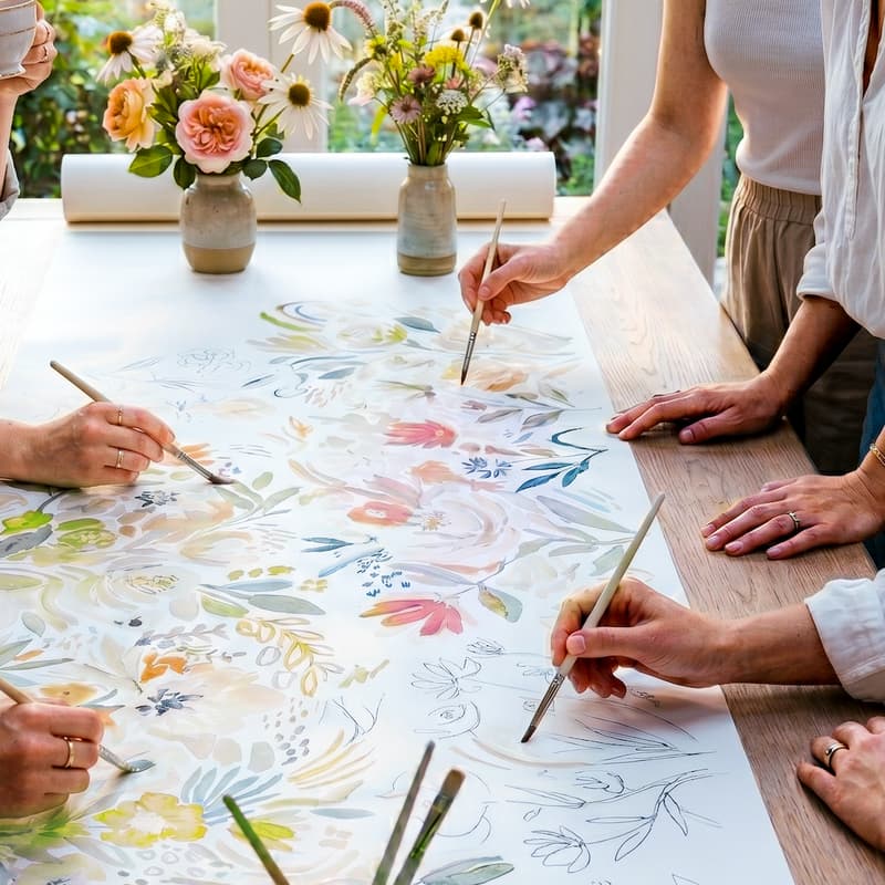 Cover Image for Garden and Dream - Group Painting Tea Gathering (Thur 06/11)