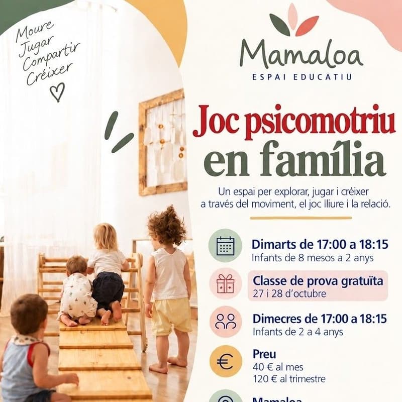 Cover Image for Joc psicomotriu en família a Mamaloa