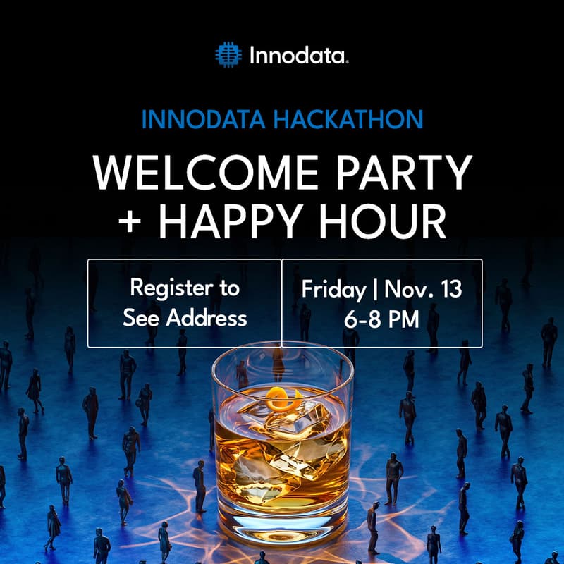 Cover Image for Innodata Hackathon: Welcome Party & Happy Hour