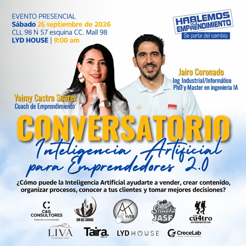 Cover Image for Conversatorio - Hablemos de Emprendimiento