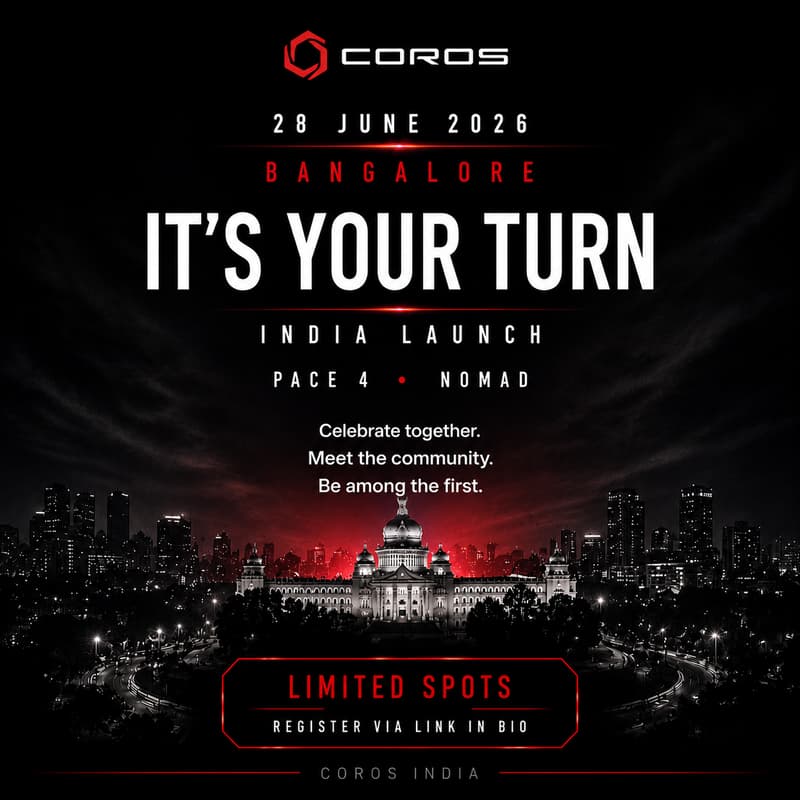 Cover Image for COROS India - Bangalore Launch