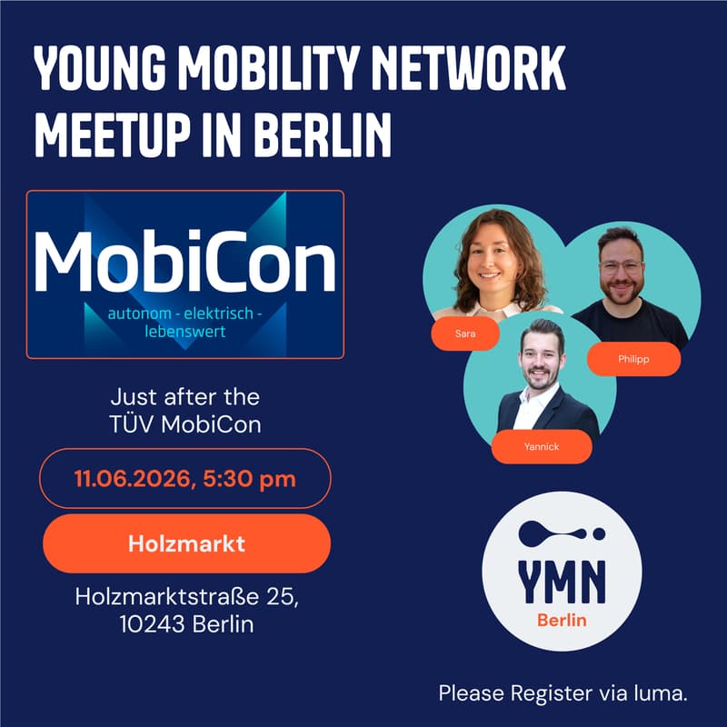 Cover Image for Young Mobility Network Stammtisch Berlin - MobiCon Edition