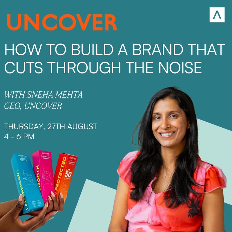 Cover Image for How To Build A Brand That Cuts Through The Noise - with Antler & Uncover