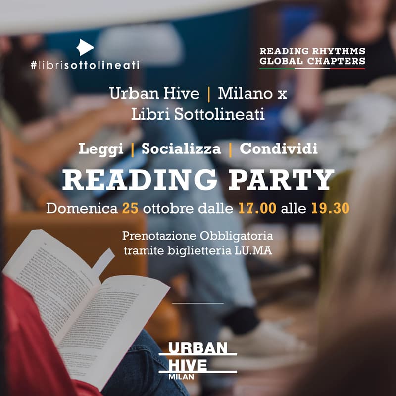 Cover Image for Reading Party Milano: domenica 25 ottobre