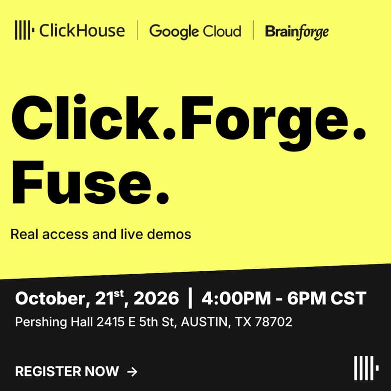Cover Image for ClickHouse x Google x Brainforge