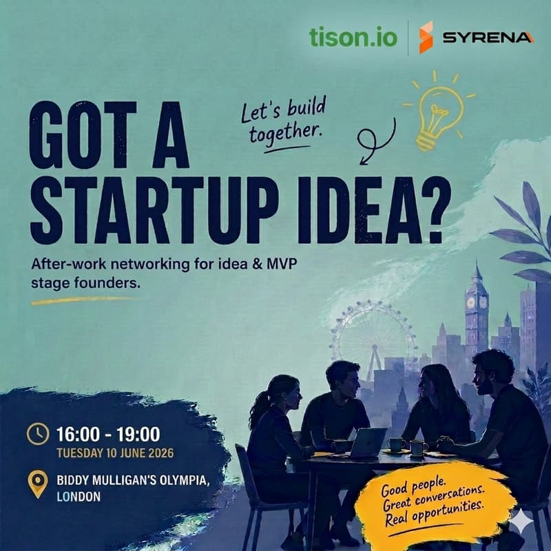 Cover Image for Non-technical idea & MVP stage founders networking after-work @London Tech Week