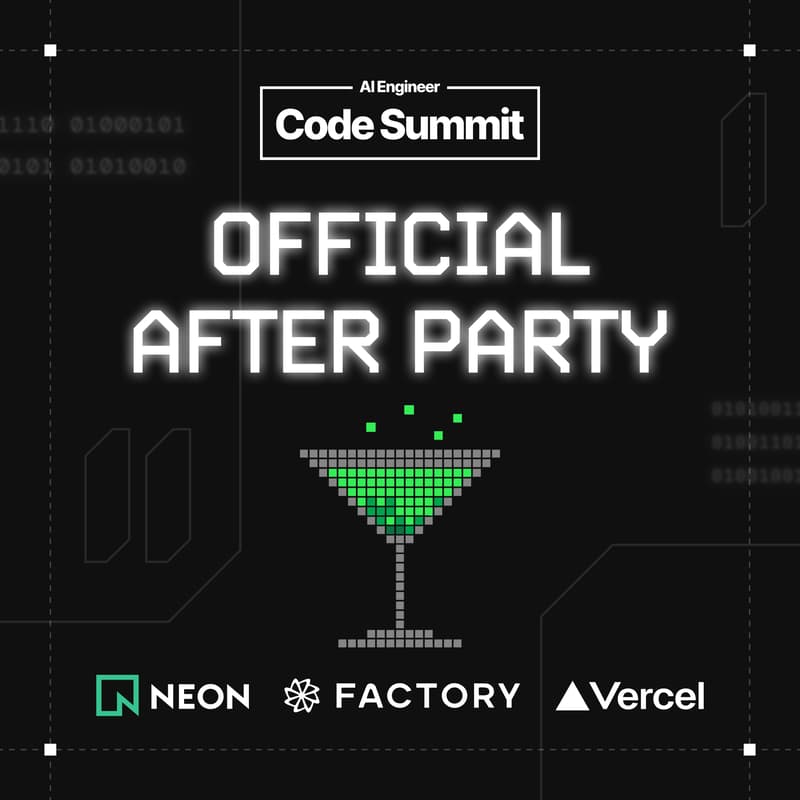 Cover Image for AI Engineer CODE Summit Official After Party