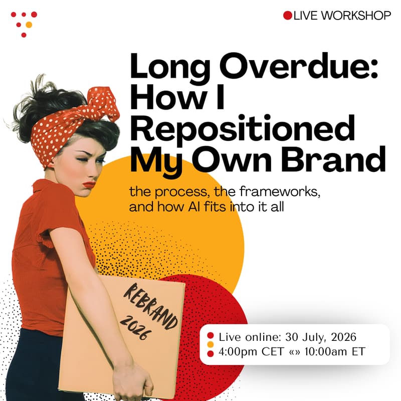 Cover Image for Long Overdue: How I Repositioned My Own Brand