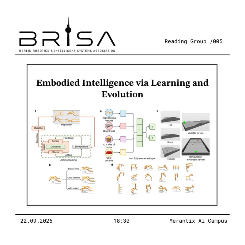 Cover Image for BRISA Reading Group 05 - Embodied Intelligence via Learning and Evolution