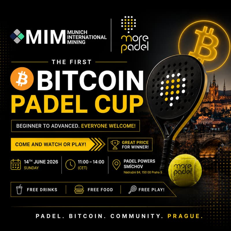 Cover Image for 1. Bitcoin Padel Cup - Play Or Watch