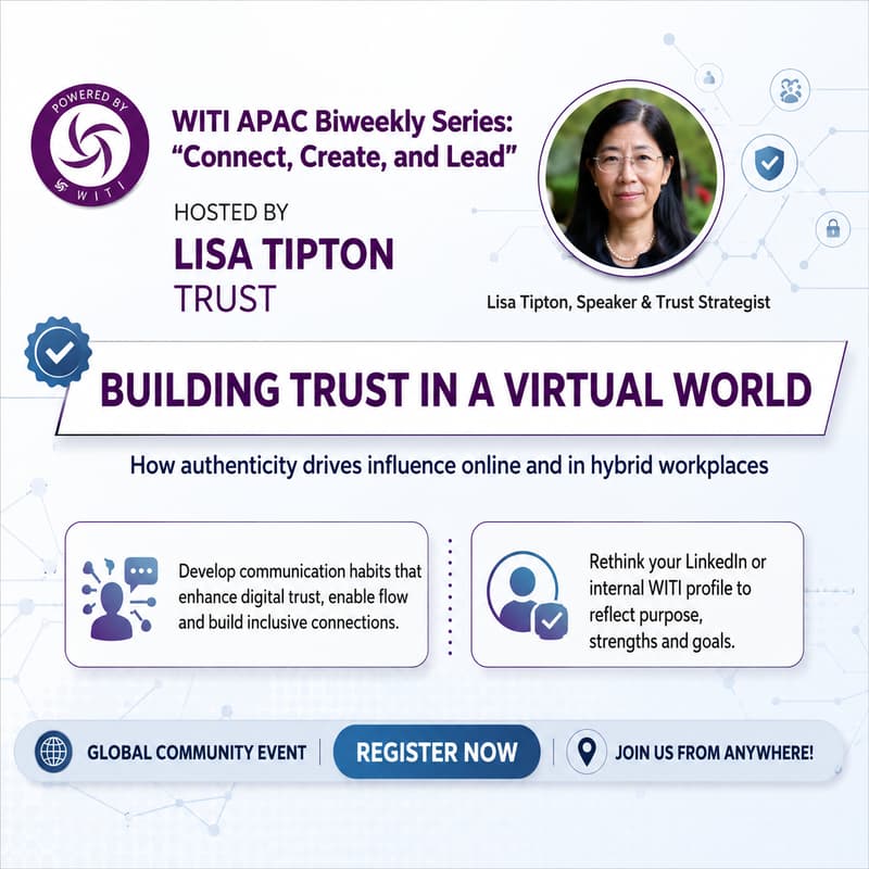 Cover Image for WITI APAC - Building Trust in a Virtual World