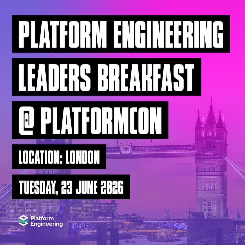 Cover Image for Platform Engineering Leaders Breakfast, London