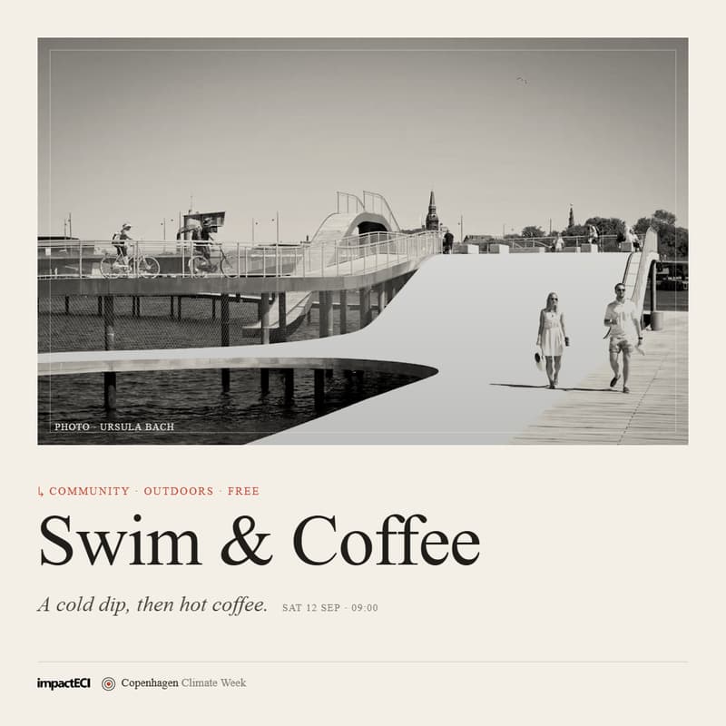 Cover Image for Climate Swim & Coffee