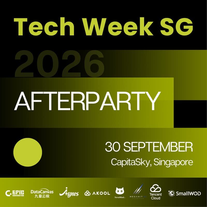 Cover Image for Singapore Tech Week 2026 AfterParty & Demo Night