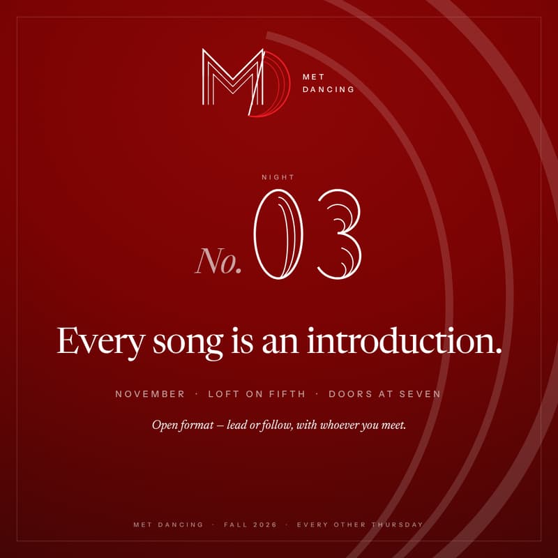 Cover Image for Met Dancing · No. 03