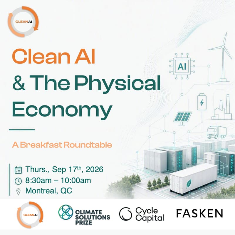Cover Image for CleanAI & The Physical Economy: A Breakfast Roundtable