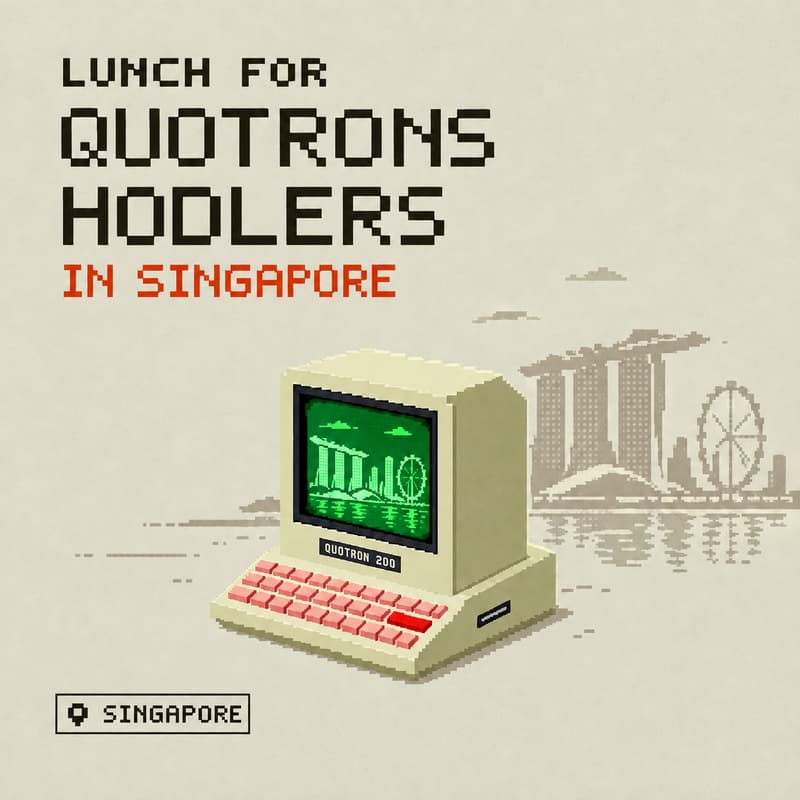 Lunch for QUOTRONS Hodlers