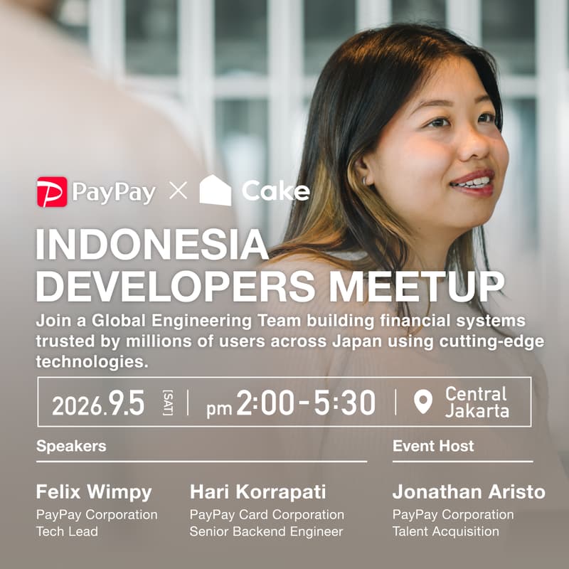 Cover Image for PayPay Group Indonesia Developers Meetup