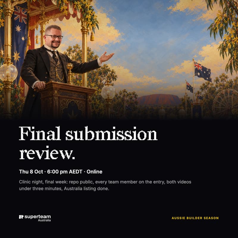 Cover Image for Final Submission Review Clinic