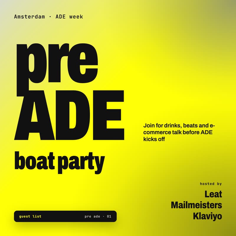 Cover Image for Pre ADE event