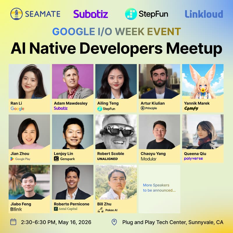 Cover Image for AI Native Developers Meetup @ Google I/O Week