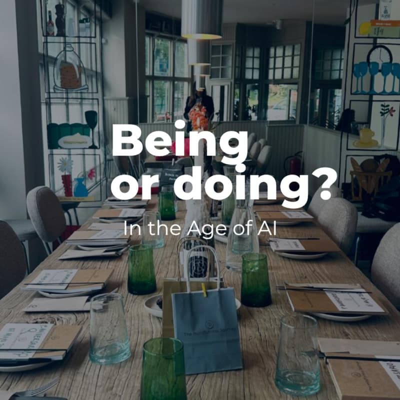 Cover Image for Being or doing? in the Age of AI | Community session
