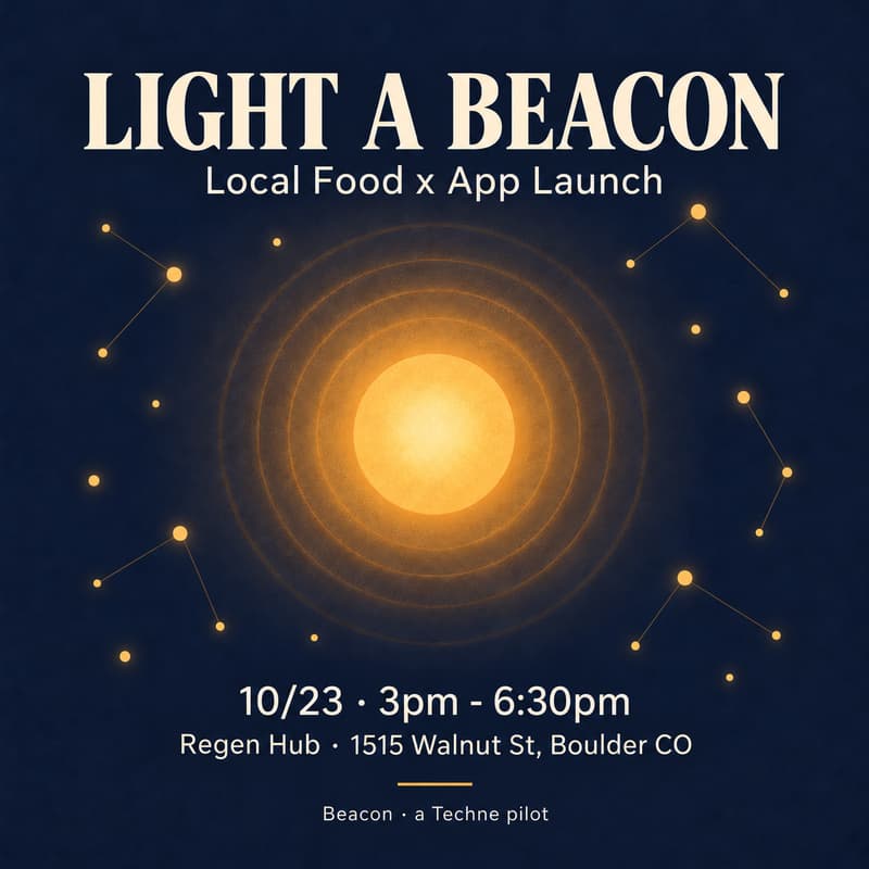 Cover Image for Light a Beacon: Local Food x App Pilot
