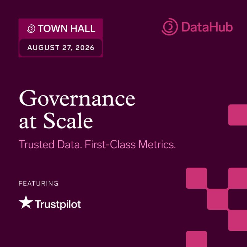 Cover Image for DataHub August Town Hall